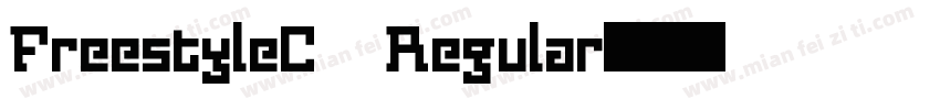 FreestyleC Regular字体转换